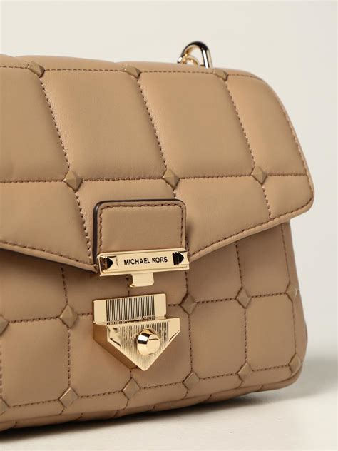 large michael kors crossbody bag|Michael Kors quilted crossbody bag.